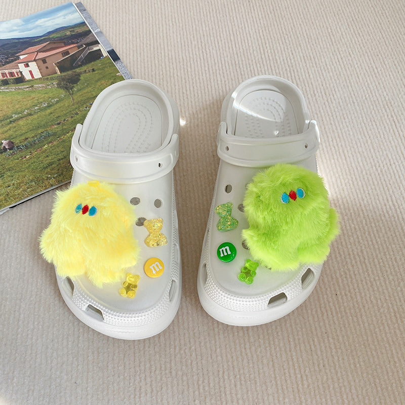 Cute Sneakers Accessories Shoe Buckle Cartoon Plush Decoration