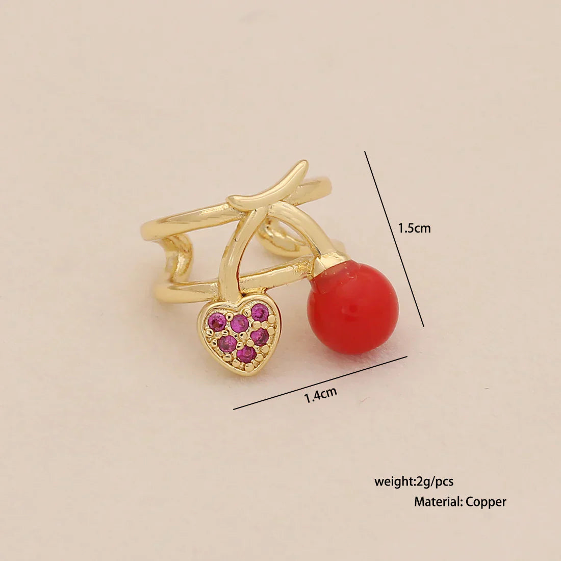 Women's Fashionable All-match Fruit Series Earrings