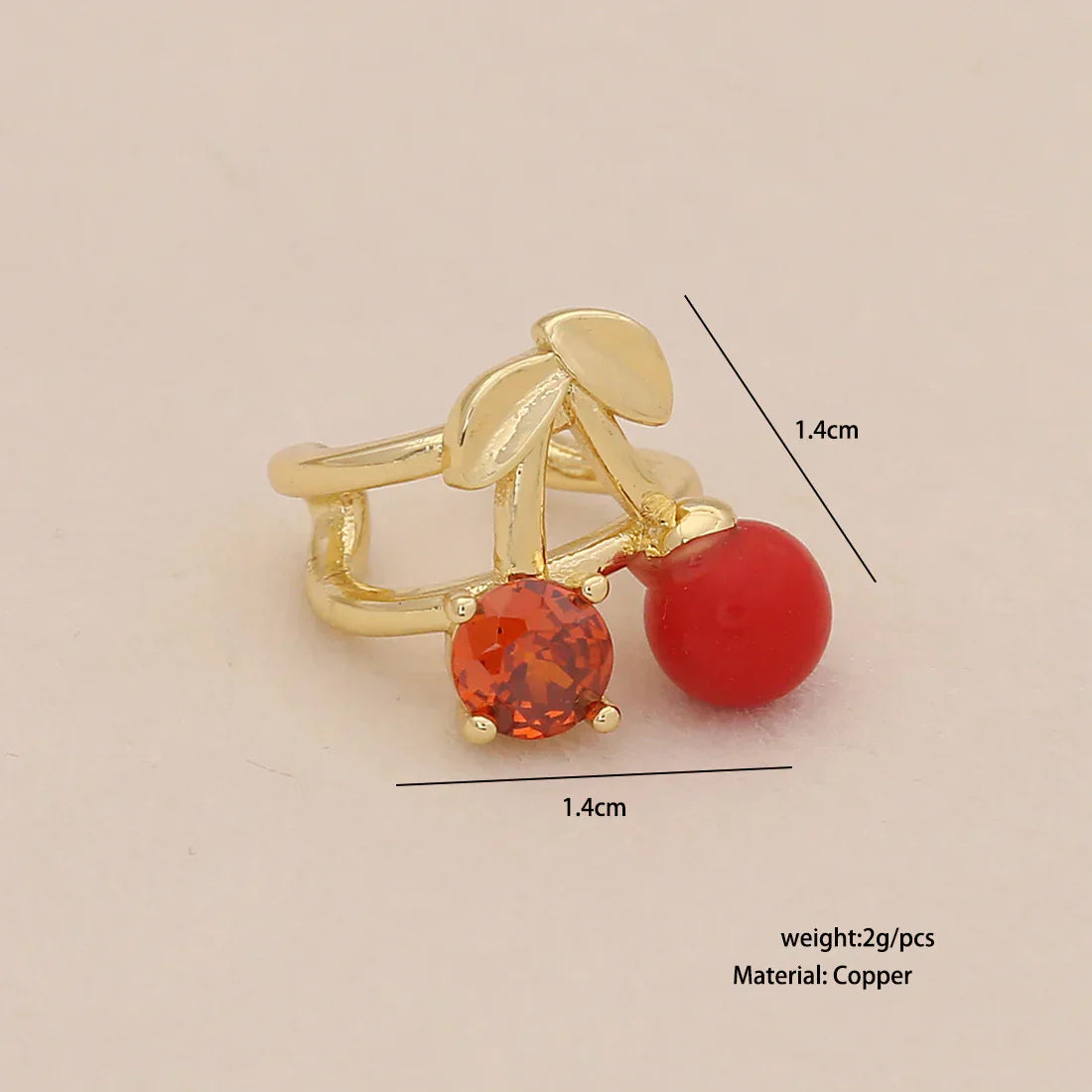Women's Fashionable All-match Fruit Series Earrings