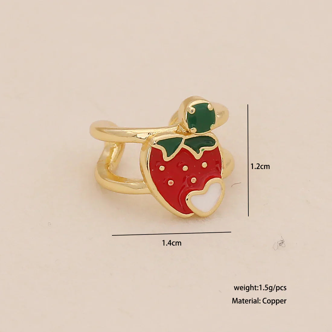 Women's Fashionable All-match Fruit Series Earrings