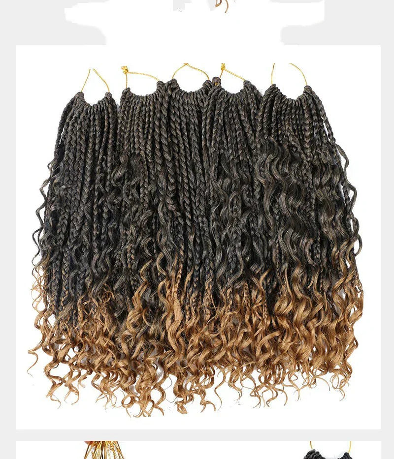 Non-hair Dirty Braid Crochet Join Hair Braid Three Strand Braid Thin Braid