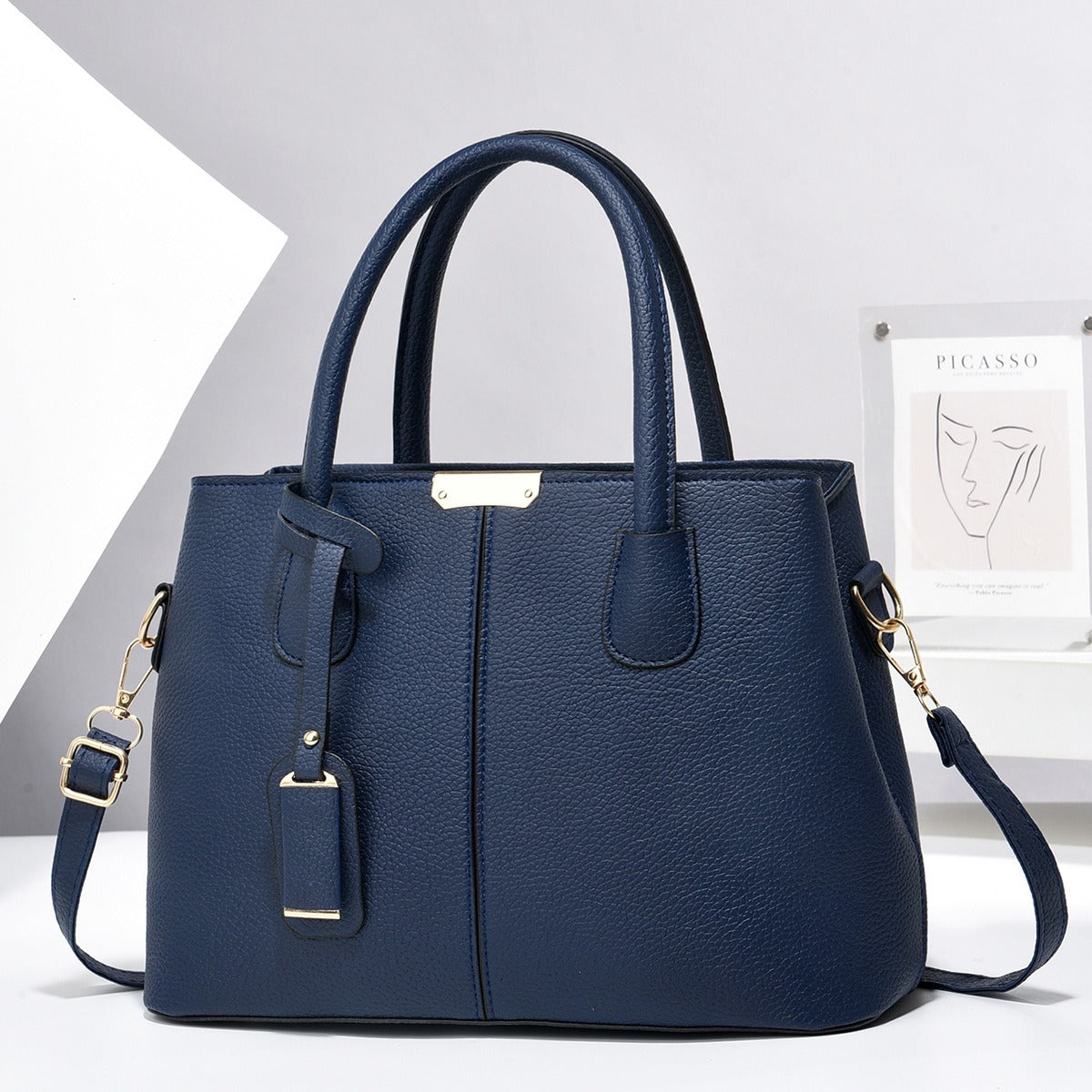 Women PU Leather Handbags Ladies Large Capacity Tote Bag Female Square Shoulder Bags New Fashion Crossbody Bags