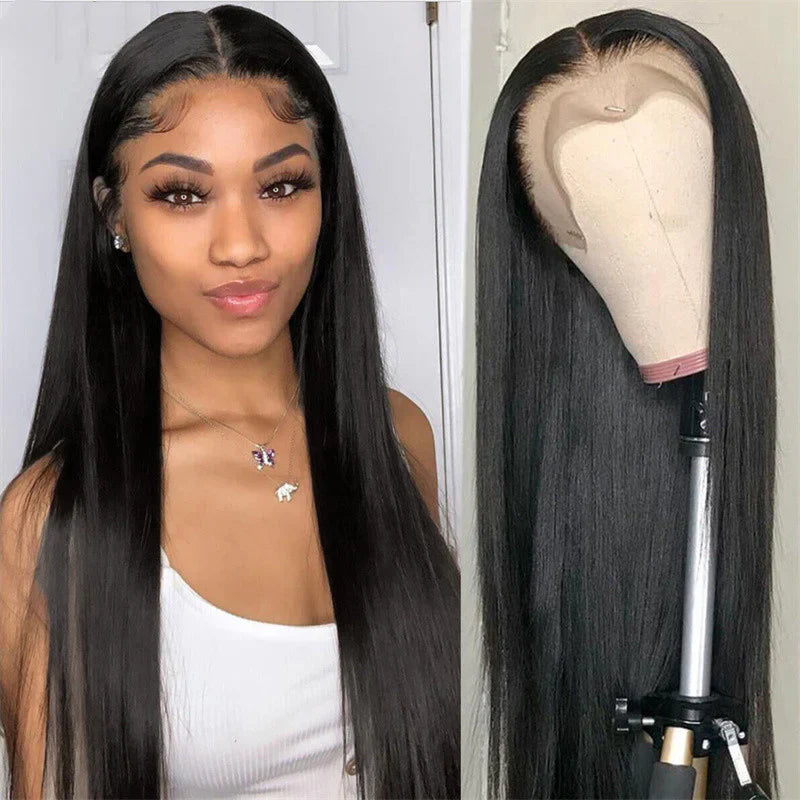Real Human Hair Long Straight Hair Cover